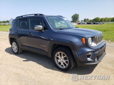 Czwarte zdjęcie samochodu z boku: 2021 JEEP RENEGADE LIMITED VIN:ZACNJDD18MPM41885 - miniatura
