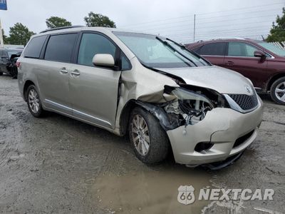 Czwarte zdjęcie samochodu z boku: 2015 TOYOTA SIENNA XLE VIN:5TDDK3DC6FS124989 - miniatura