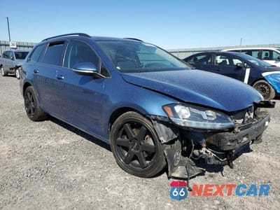 Czwarte zdjęcie samochodu z boku: 2019 VOLKSWAGEN GOLF SPORTWAGEN S S VIN:3VW117AU7KM520902 - miniatura