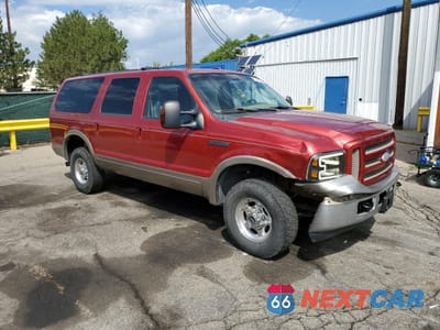 Czwarte zdjęcie samochodu z boku: 2005 FORD EXCURSION EDDIE BAUER VIN:1FMSU45P35ED45569 - miniatura