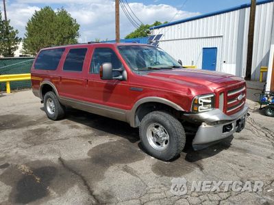Czwarte zdjęcie samochodu z boku: 2005 FORD EXCURSION EDDIE BAUER VIN:1FMSU45P35ED45569 - miniatura
