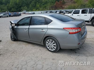 Drugie zdjęcie samochodu z przodu: 2014 NISSAN SENTRA S VIN:3N1AB7AP5EY253950 - miniatura