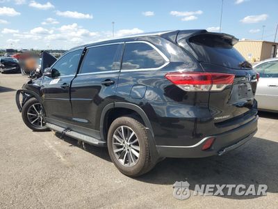 Drugie zdjęcie samochodu z przodu: 2019 TOYOTA HIGHLANDER SE VIN:5TDKZRFH7KS338852 - miniatura
