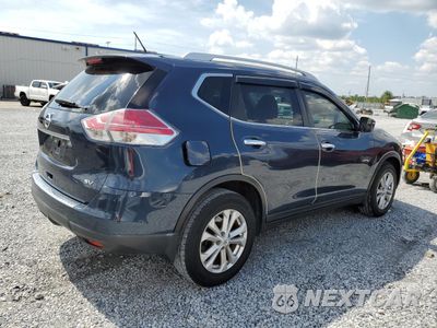 Trzecie zdjęcie samochodu z tyłu: 2015 NISSAN ROGUE S VIN:5N1AT2MT4FC759586 - miniatura