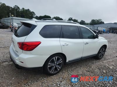 Trzecie zdjęcie samochodu z tyłu: 2020 NISSAN PATHFINDER PLATINUM VIN:5N1DR2DN0LC588862 - miniatura