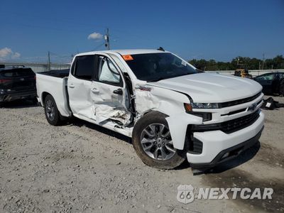 Czwarte zdjęcie samochodu z boku: 2021 CHEVROLET SILVERADO K1500 RST VIN:1GCUYEED0MZ391123 - miniatura