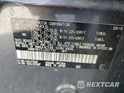 Zdjęcie 13 z 16 samochodu: 2018 TOYOTA RAV4 LE VIN:JTMBFREV7JJ221770 - miniatura