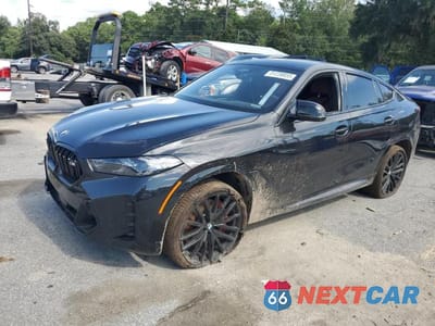 2024 BMW X6 M60I 5UX43EX05R9T21549 - główne zdjęcie licytacji z USA - miniatura