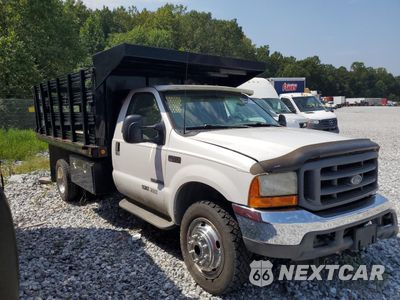 Czwarte zdjęcie samochodu z boku: 2001 FORD F450 SUPER DUTY VIN:1FDXF47F41EA46087 - miniatura
