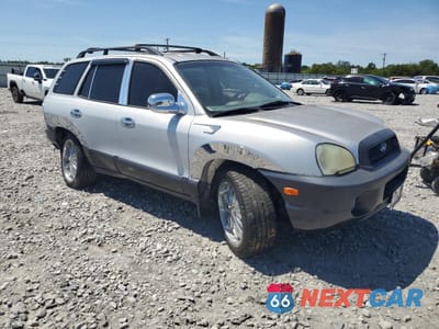Czwarte zdjęcie samochodu z boku: 2001 HYUNDAI SANTA FE GLS VIN:KM8SC83D31U029432 - miniatura