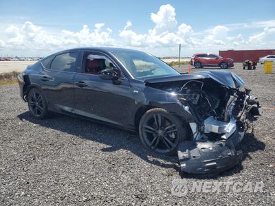 Czwarte zdjęcie samochodu z boku: 2025 ACURA INTEGRA A-SPEC TECH VIN:19UDE4H62SA016024 - miniatura