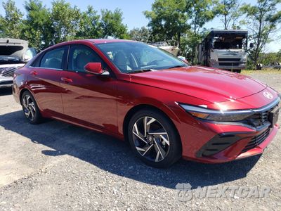 Czwarte zdjęcie samochodu z boku: 2025 HYUNDAI ELANTRA LIMITED VIN:KMHLP4DG4SU971713 - miniatura
