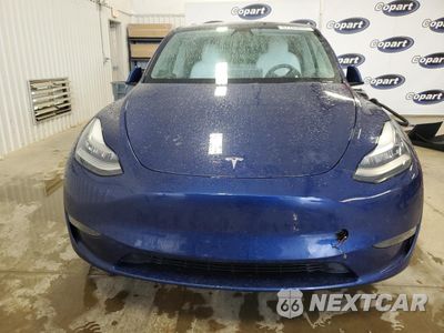 Piąte zdjęcie samochodu w środku: 2021 TESLA MODEL Y VIN:5YJYGDEE8MF083047 - miniatura