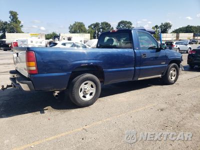 Trzecie zdjęcie samochodu z tyłu: 2001 CHEVROLET SILVERADO C1500 VIN:1GCEC14W61Z219351 - miniatura