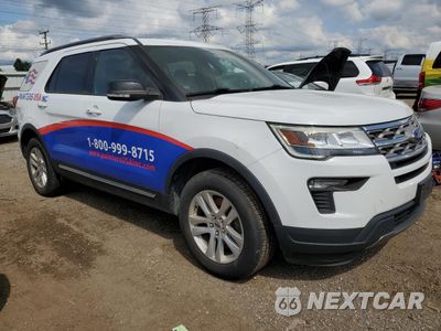 Czwarte zdjęcie samochodu z boku: 2018 FORD EXPLORER XLT VIN:1FM5K8D88JGB08384 - miniatura