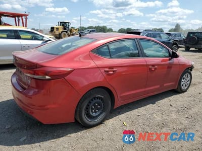 Trzecie zdjęcie samochodu z tyłu: 2017 HYUNDAI ELANTRA SE VIN:5NPD74LF8HH067142 - miniatura