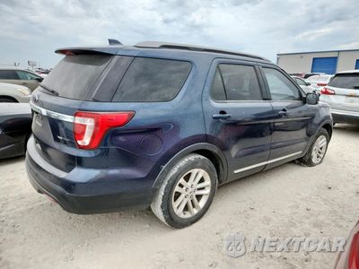 Trzecie zdjęcie samochodu z tyłu: 2016 FORD EXPLORER XLT VIN:1FM5K7D83GGC03860 - miniatura
