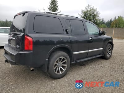Trzecie zdjęcie samochodu z tyłu: 2008 INFINITI QX56 VIN:5N3AA08CX8N909767 - miniatura