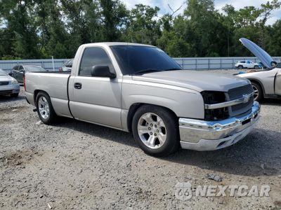 Czwarte zdjęcie samochodu z boku: 2005 CHEVROLET SILVERADO C1500 VIN:1GCEC14X15Z259674 - miniatura