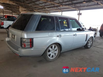 Trzecie zdjęcie samochodu z tyłu: 2008 LAND ROVER RANGE ROVER HSE VIN:SALME15408A263933 - miniatura