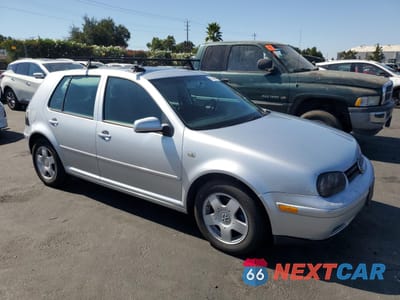 Czwarte zdjęcie samochodu z boku: 2001 VOLKSWAGEN GOLF GLS VIN:9BWGT61J314046051 - miniatura