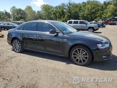 Czwarte zdjęcie samochodu z boku: 2014 AUDI A4 PREMIUM PLUS VIN:WAUFFAFL3EN009816 - miniatura