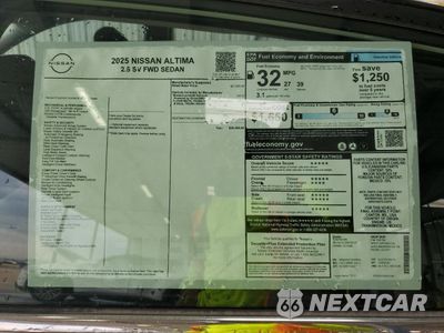 Zdjęcie 12 z 13 samochodu: 2025 NISSAN ALTIMA SV VIN:1N4BL4DV7SN399935 - miniatura