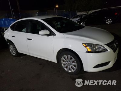 Czwarte zdjęcie samochodu z boku: 2015 NISSAN SENTRA S VIN:3N1AB7AP4FY222352 - miniatura