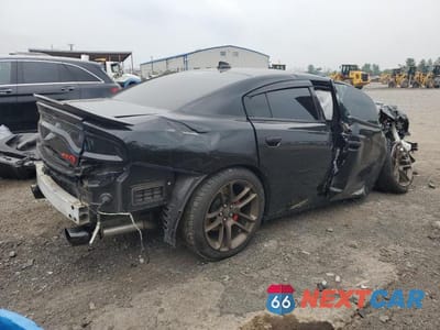 Trzecie zdjęcie samochodu z tyłu: 2019 DODGE CHARGER SRT HELLCAT VIN:2C3CDXL90KH552511 - miniatura