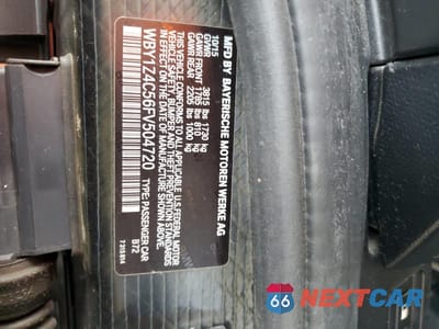 Zdjęcie 12 z 12 samochodu: 2015 BMW I3 REX VIN:WBY1Z4C56FV504720 - miniatura