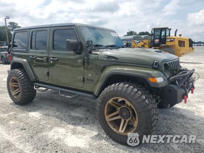 Czwarte zdjęcie samochodu z boku: 2023 JEEP WRANGLER SPORT VIN:1C4HJXDG7PW527749 - miniatura