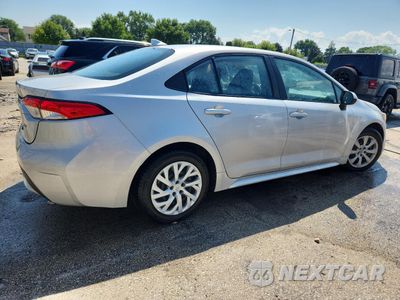 Trzecie zdjęcie samochodu z tyłu: 2022 TOYOTA COROLLA LE VIN:5YFEPMAE4NP310555 - miniatura