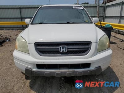 Piąte zdjęcie samochodu w środku: 2005 HONDA PILOT EXL VIN:5FNYF18555B002245 - miniatura