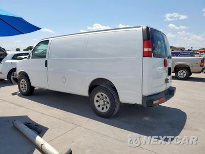 Drugie zdjęcie samochodu z przodu: 2014 CHEVROLET EXPRESS G1500 VIN:1GCSGAFXXE1160886 - miniatura