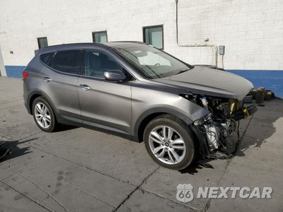 Czwarte zdjęcie samochodu z boku: 2016 HYUNDAI SANTA FE SPORT VIN:5XYZWDLA1GG342823 - miniatura