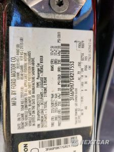 Zdjęcie 12 z 12 samochodu: 2016 FORD FUSION SE VIN:3FA6P0H77GR217553 - miniatura