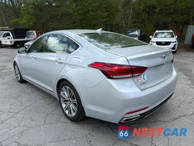 Trzecie zdjęcie samochodu z tyłu: 2019 GENESIS G80 BASE VIN:KMTFN4JEXKU309825 - miniatura