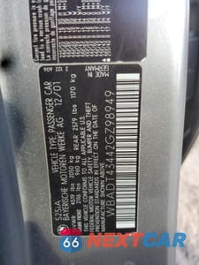 Zdjęcie 12 z 12 samochodu: 2002 BMW 525 I AUTOMATIC VIN:WBADT43442GZ98949 - miniatura