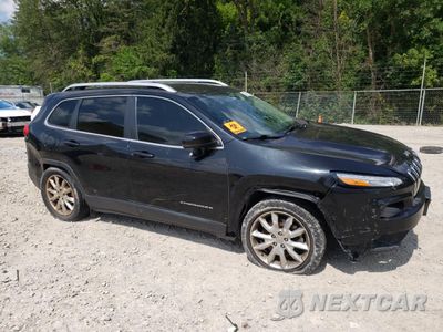 Czwarte zdjęcie samochodu z boku: 2016 JEEP CHEROKEE LIMITED VIN:1C4PJLDB4GW247540 - miniatura