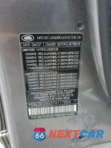 Zdjęcie 14 z 16 samochodu: 2007 LAND ROVER RANGE ROVER SPORT HSE VIN:SALSK25437A117854 - miniatura