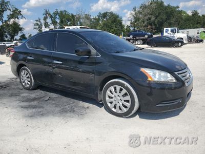 Czwarte zdjęcie samochodu z boku: 2015 NISSAN SENTRA S VIN:3N1AB7AP7FY257922 - miniatura