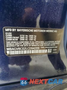 Zdjęcie 12 z 15 samochodu: 2020 BMW M850XI VIN:WBAGV8C02LCD94209 - miniatura