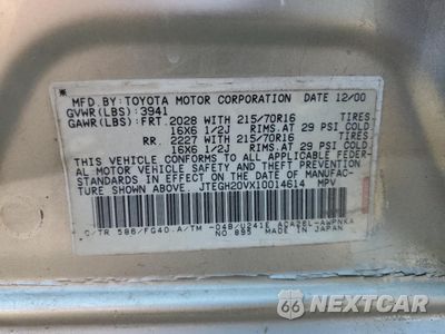 Zdjęcie 13 z 13 samochodu: 2001 TOYOTA RAV4 VIN:JTEGH20VX10014614 - miniatura
