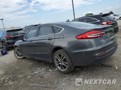 Drugie zdjęcie samochodu z przodu: 2019 FORD FUSION SEL VIN:3FA6P0CD8KR265004 - miniatura