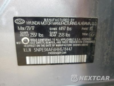 Zdjęcie 13 z 14 samochodu: 2017 HYUNDAI SONATA SPORT VIN:5NPE34AF6HH578447 - miniatura