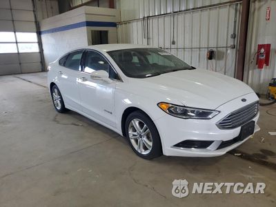 Czwarte zdjęcie samochodu z boku: 2018 FORD FUSION SE HYBRID VIN:3FA6P0LU5JR287007 - miniatura