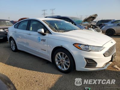 Czwarte zdjęcie samochodu z boku: 2019 FORD FUSION SE VIN:3FA6P0LU9KR219407 - miniatura
