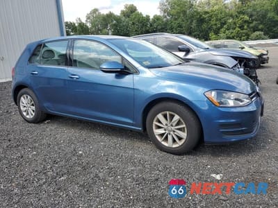 Czwarte zdjęcie samochodu z boku: 2015 VOLKSWAGEN GOLF VIN:3VW217AU6FM040960 - miniatura