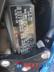 Zdjęcie 9 z 9 samochodu: 2015 SUZUKI GSX-R600 VIN:JS1GN7FA9F2100372 - miniatura