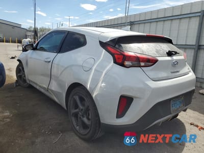 Drugie zdjęcie samochodu z przodu: 2020 HYUNDAI VELOSTER BASE VIN:KMHTG6AF7LU027204 - miniatura